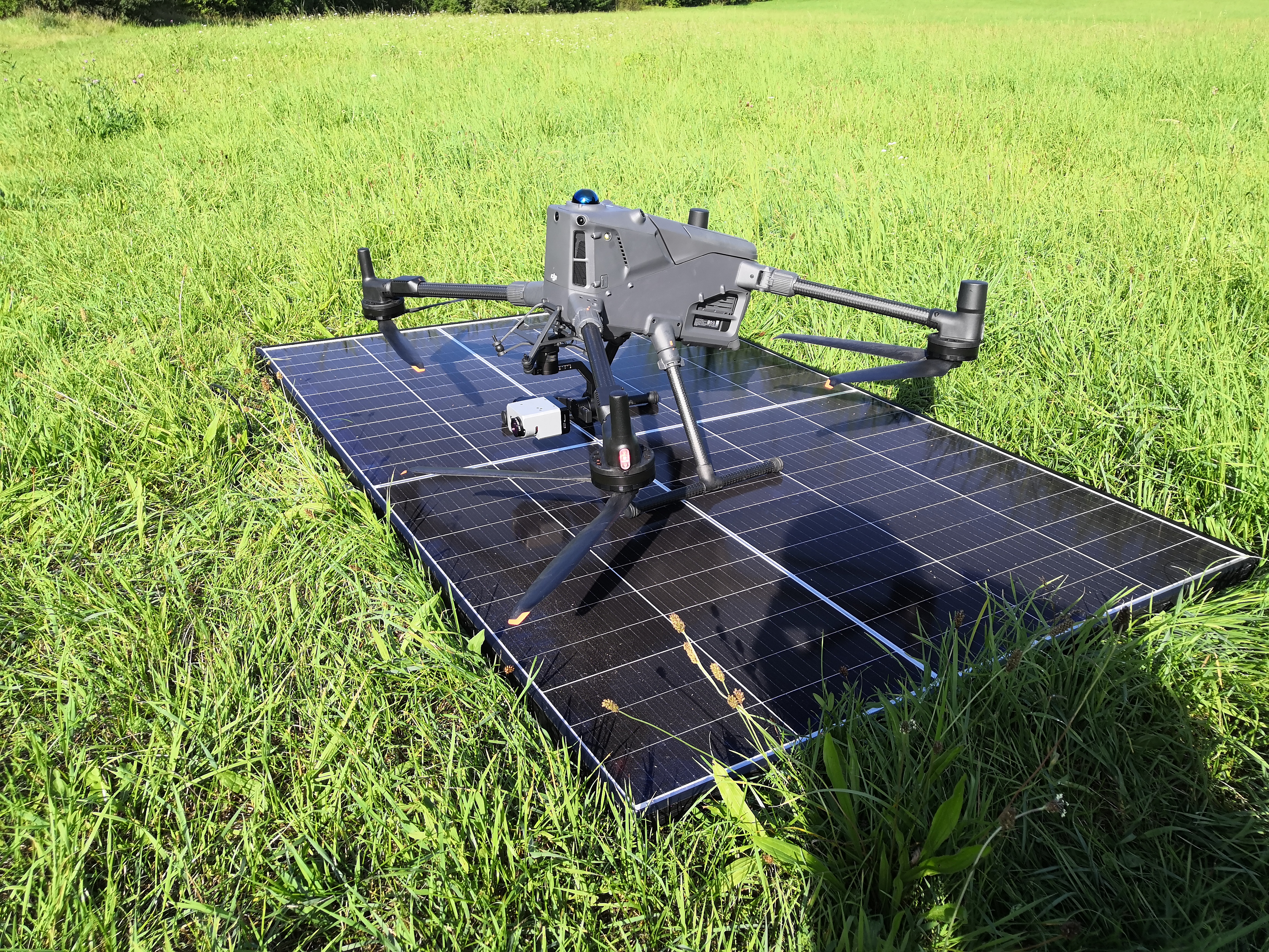 First Successful Drone Test Flights for EL & PL Inspection